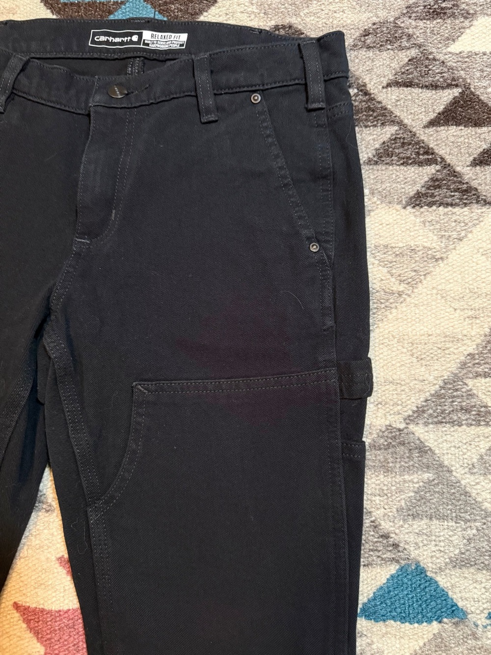 Carhartt Black Work Pants, NWOT - Picture 2 of 10